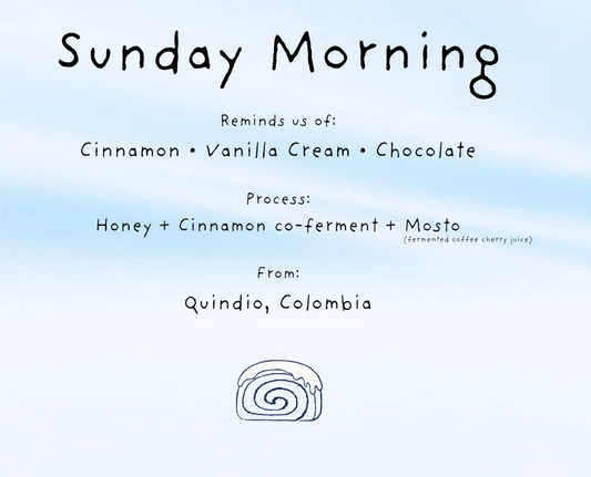 Sunday Morning 🥧 - Honey Cinnamon - Caturra